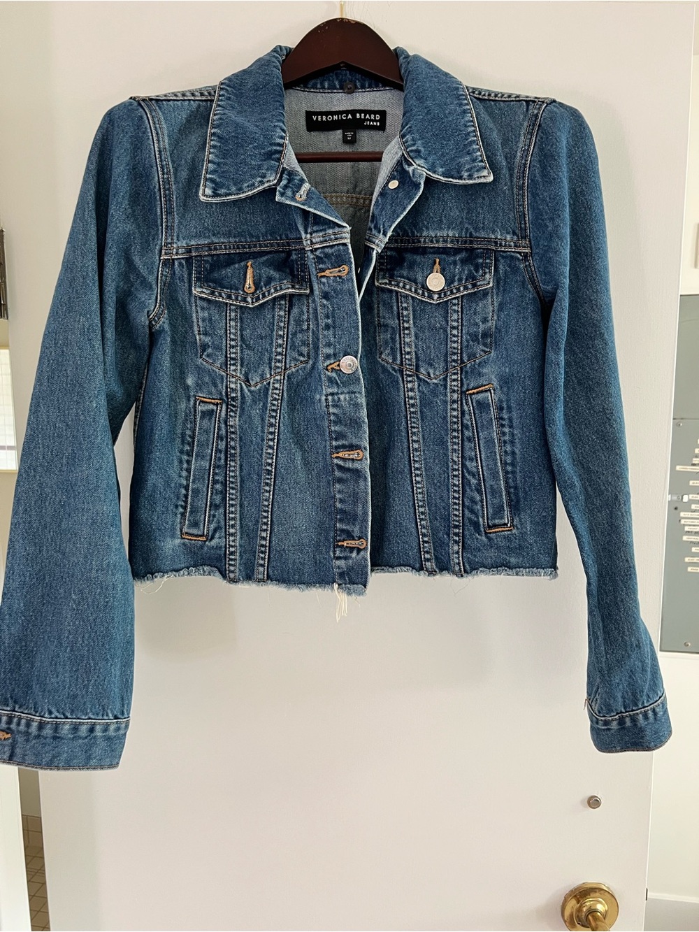 Veronica Beard Women’s Blue Denim Jacket - Picture 2 of 6
